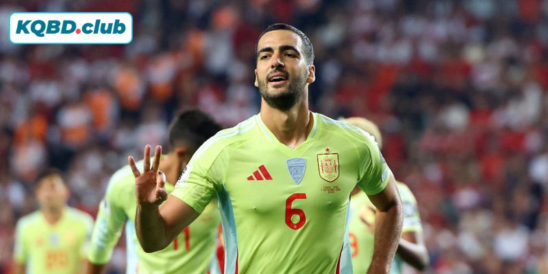 Tiền vệ Mikel Merino của Arsenal là một nhân tố đáng tin cậy trong đội hình của Tây Ban Nha Tiền vệ Mikel Merino của Arsenal là một nhân tố đáng tin cậy trong đội hình của Tây Ban Nha