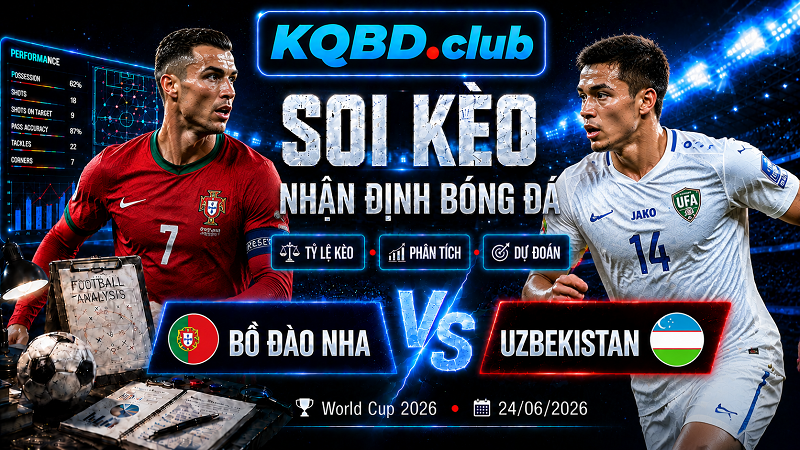Đội hình dự kiến trước trận Bồ Đào Nha và Uzbekistan Đội hình dự kiến trước trận Bồ Đào Nha và Uzbekistan