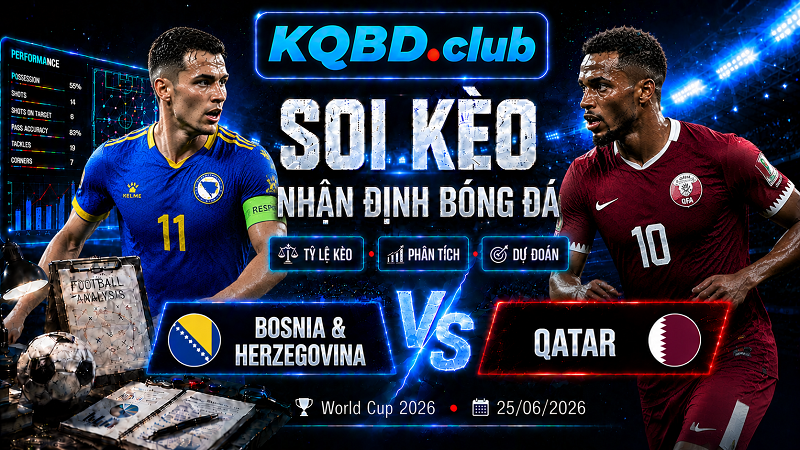 Đội hình dự kiến trước trận Bosnia & Herzegovina và Qatar Đội hình dự kiến trước trận Bosnia & Herzegovina và Qatar