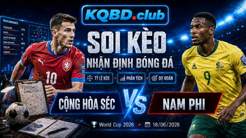 Đội hình dự kiến trước trận Cộng hòa Séc và Nam Phi Đội hình dự kiến trước trận Cộng hòa Séc và Nam Phi