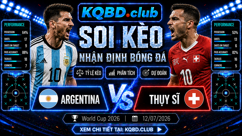 Đội hình dự kiến trước trận Argentina vs Thụy Sĩ Đội hình dự kiến trước trận Argentina vs Thụy Sĩ