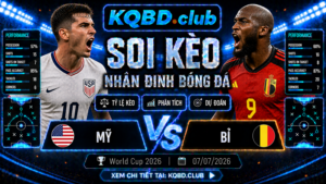 Đội hình dự kiến trước trận Mỹ vs Bỉ